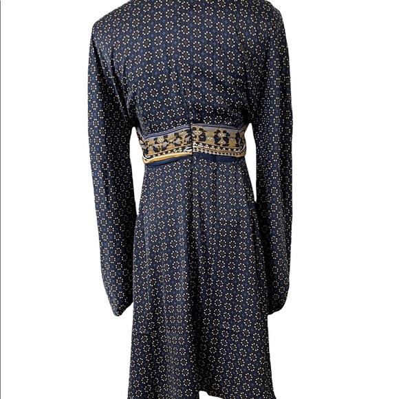 NWT Max Studio Geometric Dress Long Sleeves Size S - Picture 4 of 10